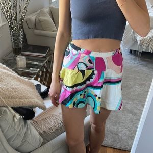 Vintage Emilio Pucci miniskirt